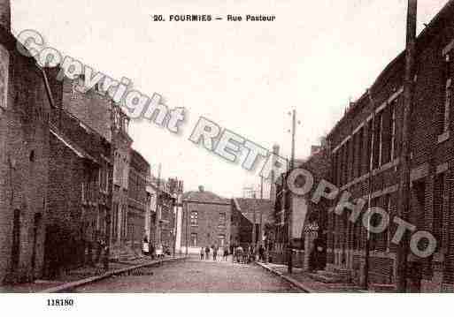 Ville de FOURMIES, carte postale ancienne