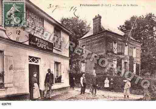 Ville de FRICHEMESNIL, carte postale ancienne