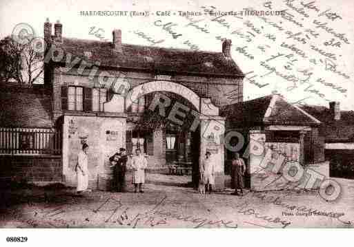 Ville de HARDENCOURTCOCHEREL, carte postale ancienne