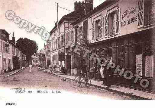 Ville de HERICY, carte postale ancienne