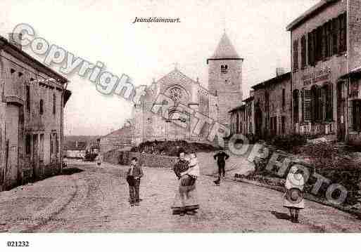 Ville de JEANDELAINCOURT, carte postale ancienne