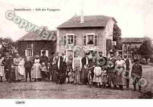 Ville de JEANDELAINCOURT, carte postale ancienne