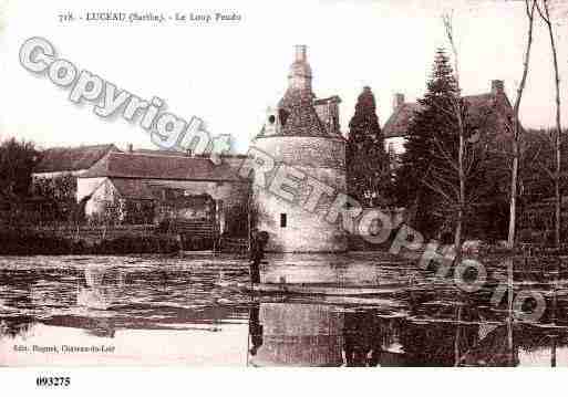 Ville de LUCEAU, carte postale ancienne