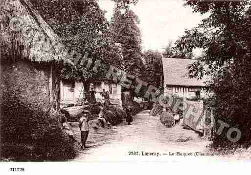 Ville de LUNERAY, carte postale ancienne