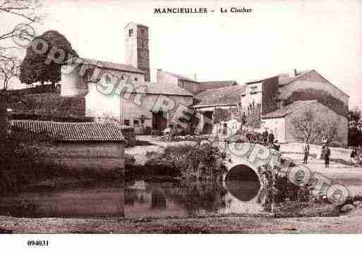 Ville de MANCIEULLES, carte postale ancienne