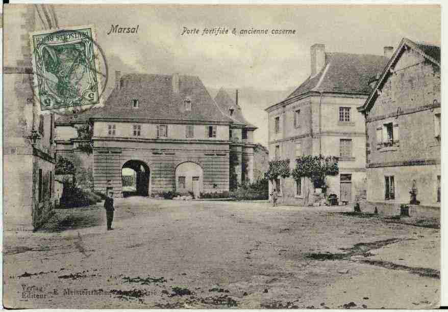 Ville de MARSAL, carte postale ancienne