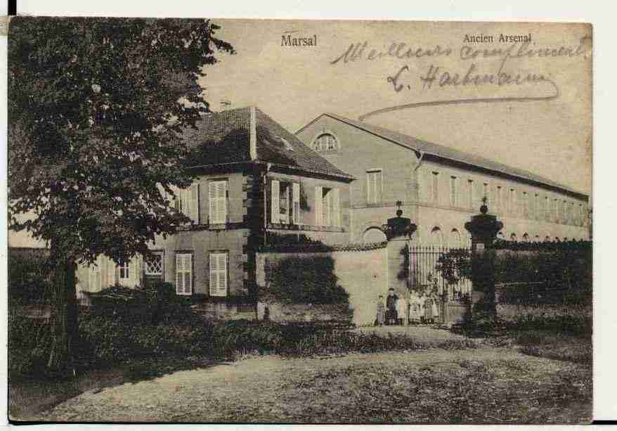 Ville de MARSAL, carte postale ancienne