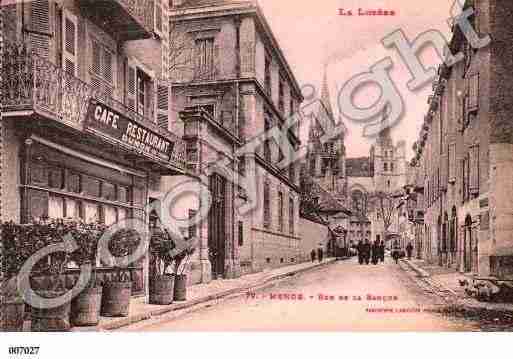 Ville de MENDE, carte postale ancienne