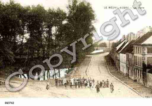 Ville de MESNILAUBRY(LE), carte postale ancienne