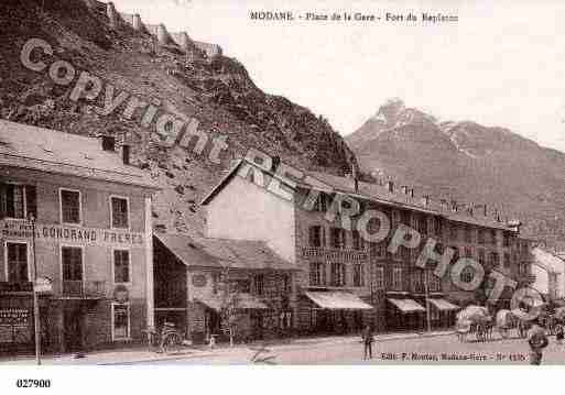 Ville de MODANE, carte postale ancienne
