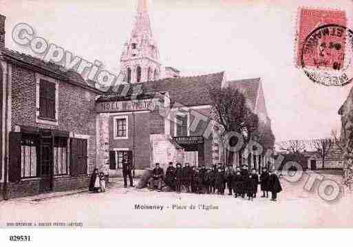 Ville de MOISENAY, carte postale ancienne