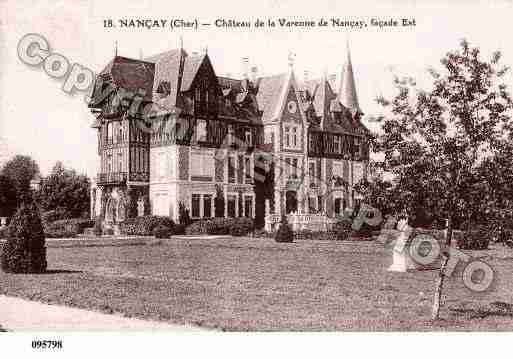 Ville de NANCAY, carte postale ancienne