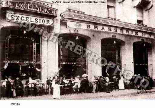 Ville de NANCY, carte postale ancienne