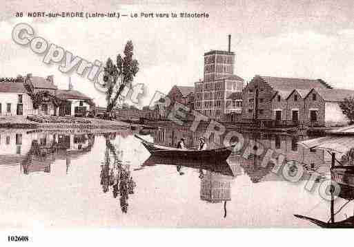 Ville de NORTSURERDRE, carte postale ancienne