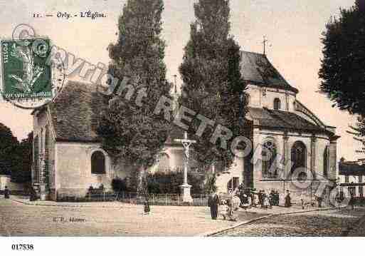 Ville de ORLY, carte postale ancienne