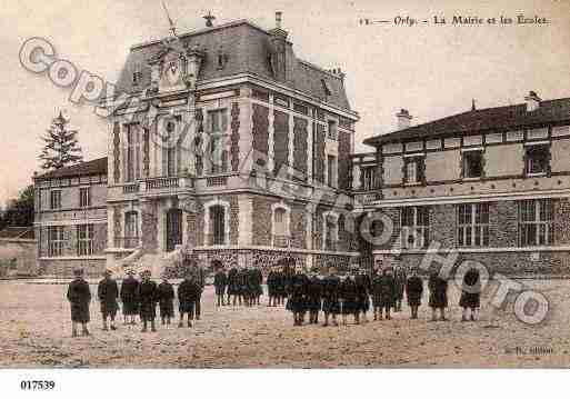 Ville de ORLY, carte postale ancienne