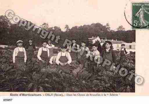 Ville de ORLY, carte postale ancienne