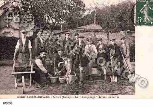 Ville de ORLY, carte postale ancienne