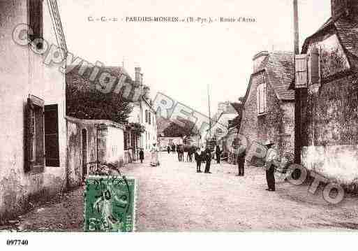 Ville de PARDIES, carte postale ancienne