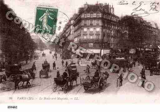 Ville de PARIS10, carte postale ancienne