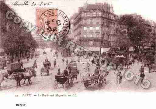 Ville de PARIS10, carte postale ancienne