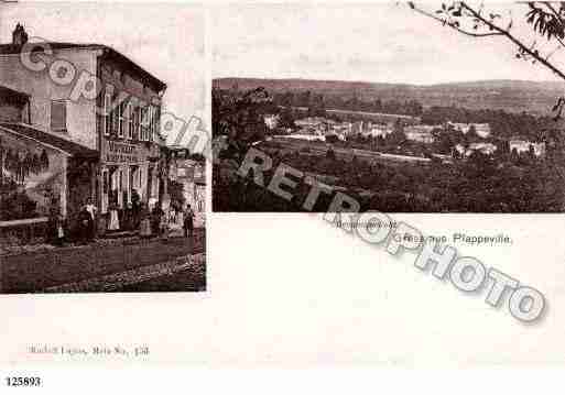 Ville de PLAPPEVILLE, carte postale ancienne