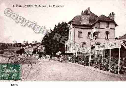 Ville de PLENEUFVALANDRE, carte postale ancienne