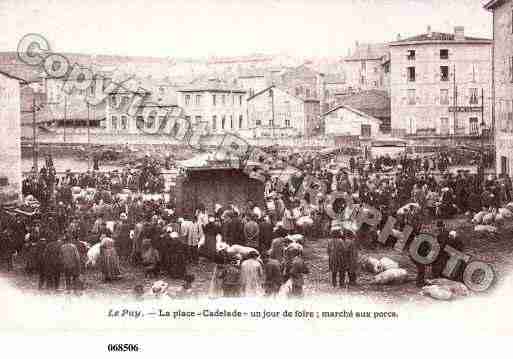 Ville de PUYENVELAY(LE), carte postale ancienne