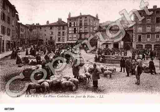 Ville de PUYENVELAY(LE), carte postale ancienne