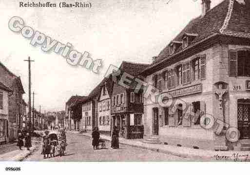 Ville de REICHSHOFFEN, carte postale ancienne