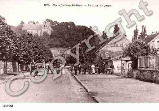 Ville de ROCHEFORTENYVELINES, carte postale ancienne