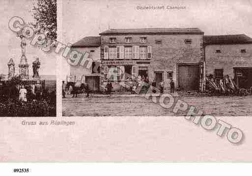 Ville de ROUPELDANGE, carte postale ancienne Ville de ROUPELDANGE, carte postale ancienne