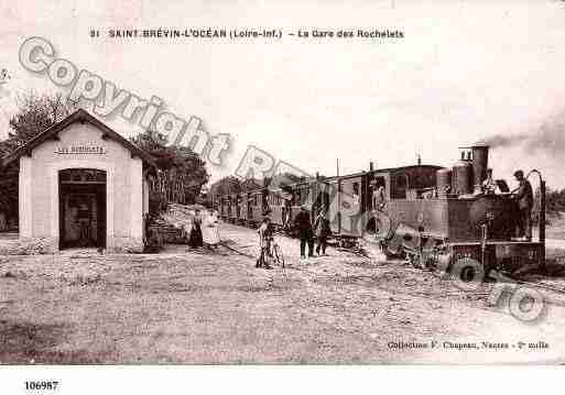 Ville de SAINTBREVINLESPINS, carte postale ancienne