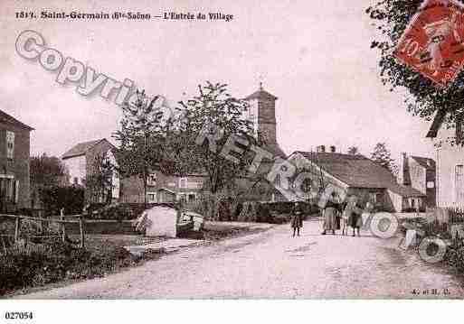 Ville de SAINTGERMAIN, carte postale ancienne