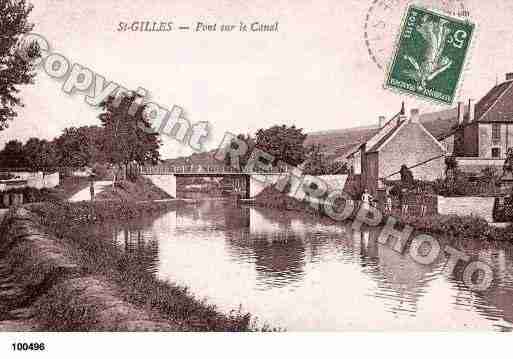 Ville de SAINTGILLES, carte postale ancienne