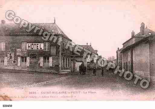 Ville de SAINTHILAIRELEPETIT, carte postale ancienne