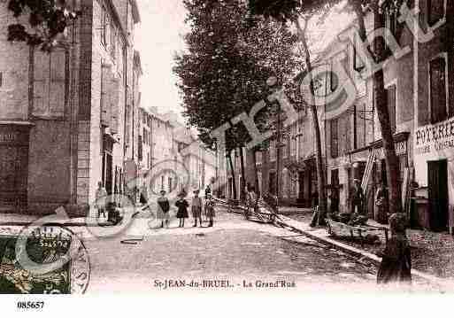 Ville de SAINTJEANDUBRUEL, carte postale ancienne