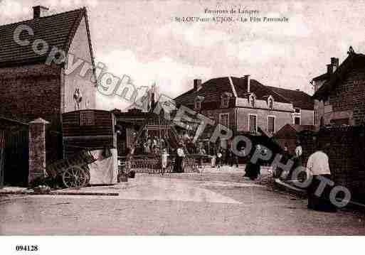 Ville de SAINTLOUPSURAUJON, carte postale ancienne