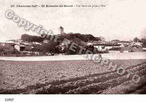 Ville de SAINTROMAINDEBENET, carte postale ancienne