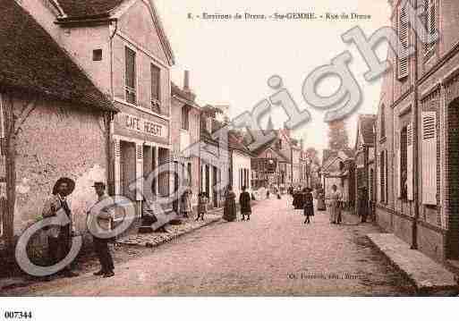 Ville de SAINTEGEMMEMORONVAL, carte postale ancienne