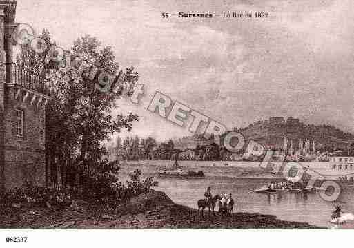 Ville de SURESNES, carte postale ancienne