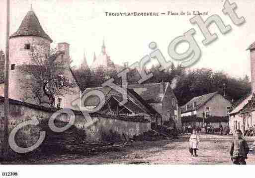 Ville de THOISYLABERCHERE, carte postale ancienne