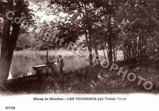 Ville de TOUCY, carte postale ancienne