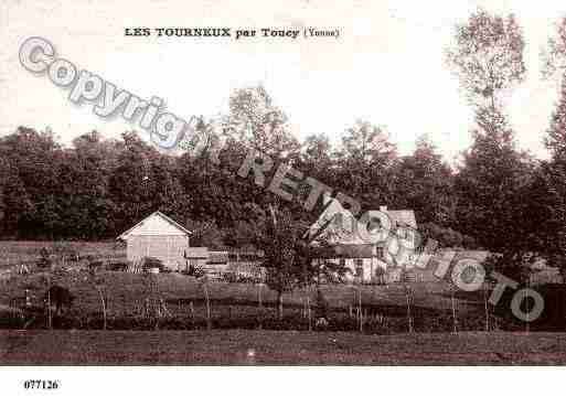 Ville de TOUCY, carte postale ancienne