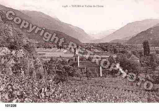 Ville de TOURSENSAVOIE, carte postale ancienne