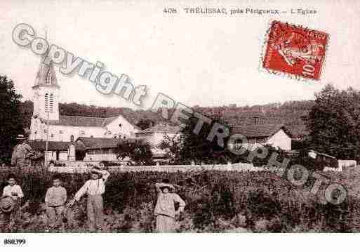 Ville de TRELISSAC, carte postale ancienne
