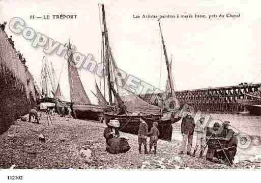 Ville de TREPORT(LE), carte postale ancienne