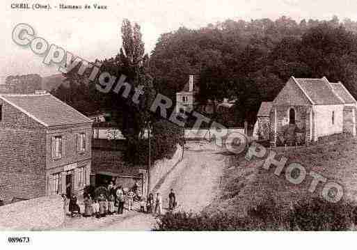 Ville de VAUX, carte postale ancienne