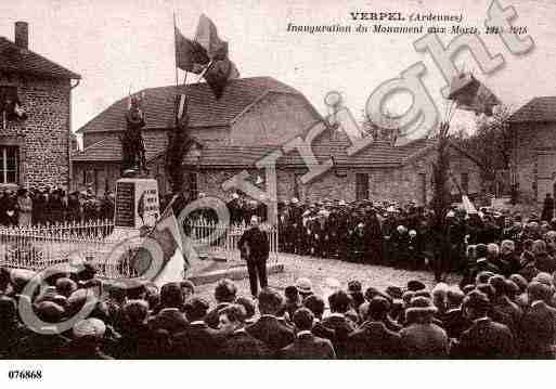 Ville de VERPEL, carte postale ancienne Ville de VERPEL, carte postale ancienne