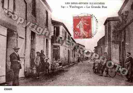 Ville de VOULTEGON, carte postale ancienne